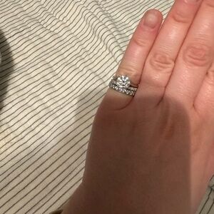 Charles and Colvard Moissanite Rings